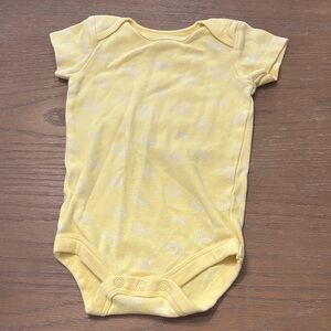 George Sunny Yellow Baby Bodysuit